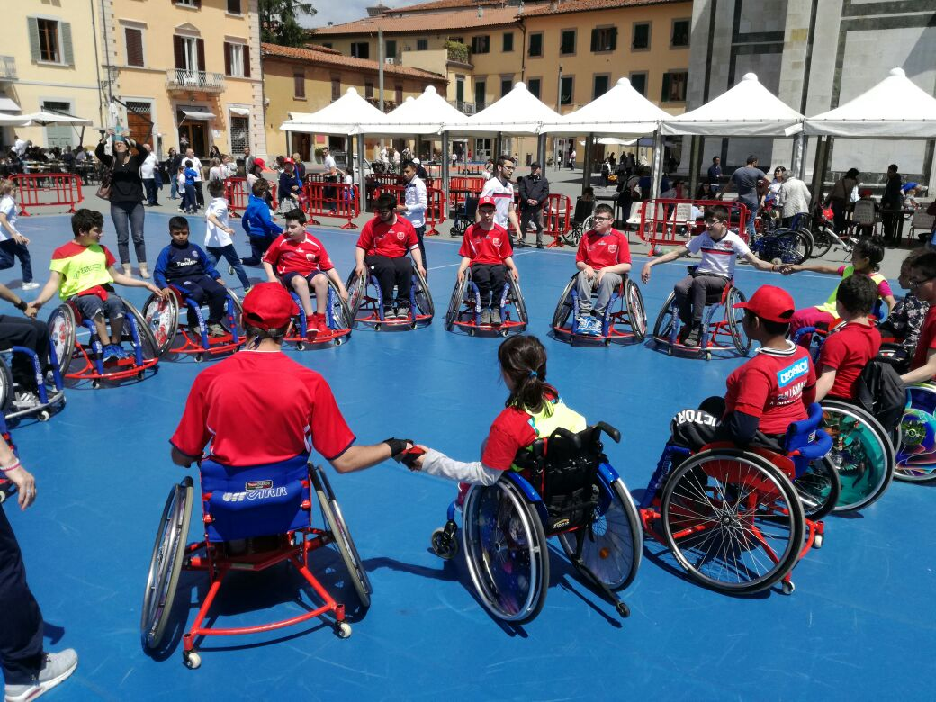 Squadra Pallamano a Ruota Libera
